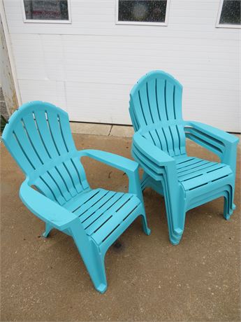 Plastic Adirondak Patio Chairs