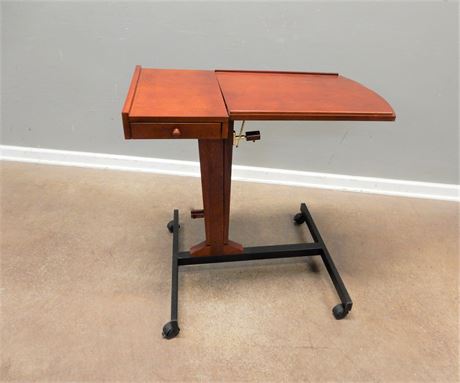 Overbed Rolling Computer / Serving Table