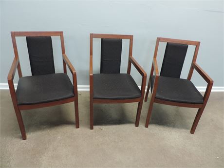 Solid Wood Base Office Chairs