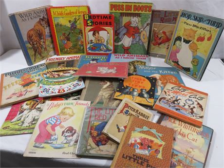 Vintage Children's Books & Puzzles