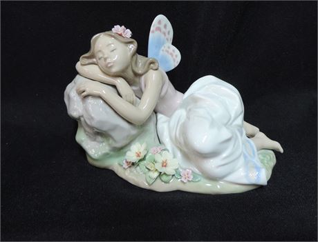 LLADRO Privilege 'Princess of the Fairies' Porcelain Figurine / Box