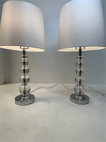 Contemporary Lamp/Acrylic/ A Pair