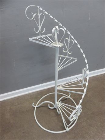 Spiral Step Plant Stand