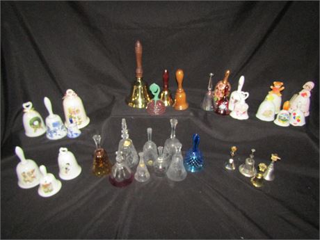Glass & Ceramic Bell Collection