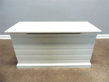 Painted Storage Bench / Toy Chest