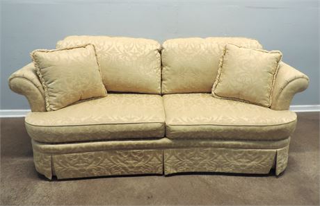 Clayton Marcus Skirted Double Cushion Sofa