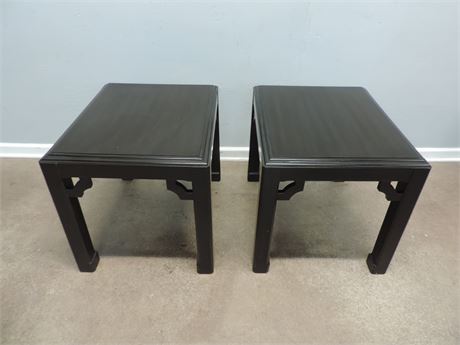 Pair of Asian Style Side Tables