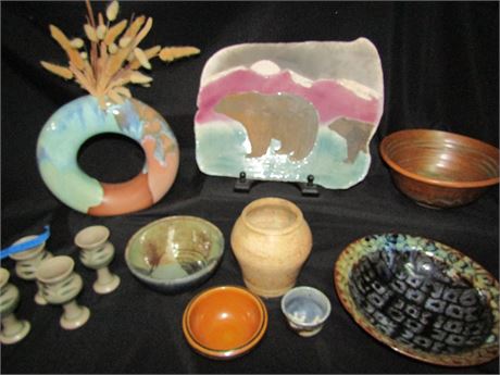 Unique Stone and Pottery Collection