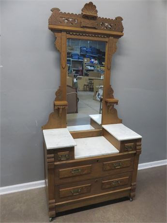 Antique Eastlake Victorian Dresser