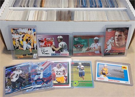 2 Row Box Full of Sports Cards