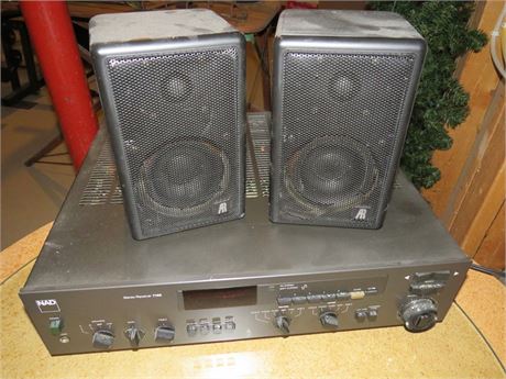 NAD 7155 Stereo Receiver / Teledyne Acoustic Research AR1MS Speakers