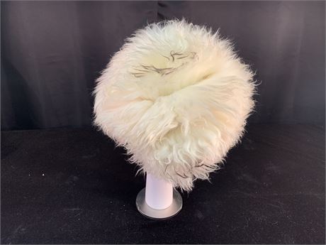 DYED LAMB HAT MADE in ITALY