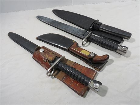 4 Hunting/Survivalist Knives