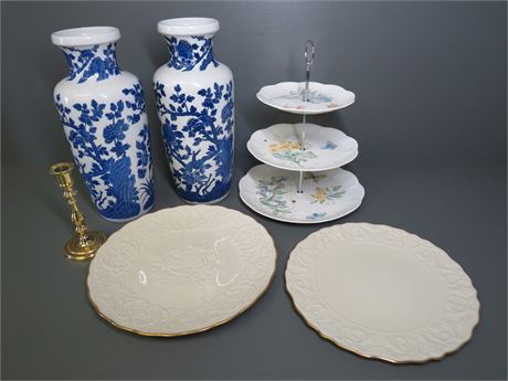 Porcelain Decoratives / Tableware Lot