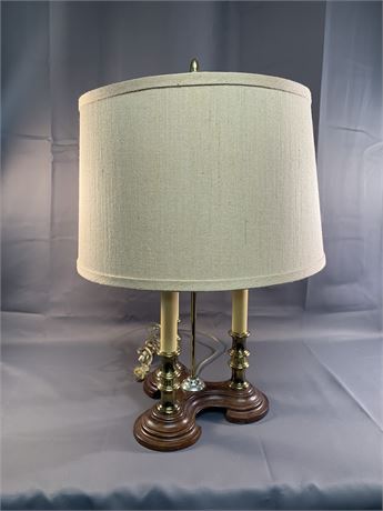Three Candle Table Lamp
