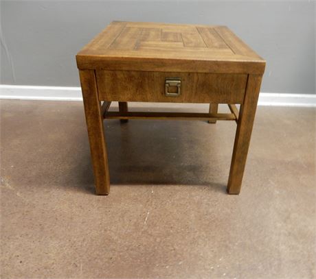 Drexel Wood Side Table