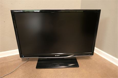 Sharp 42” TV with Remote