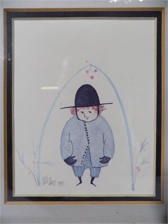 Signed P. Buckley Moss Prints