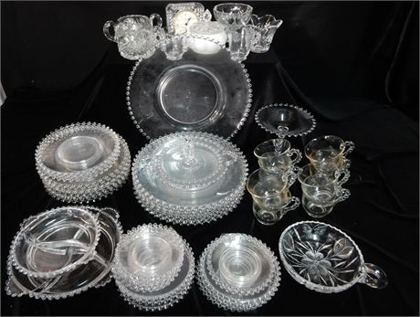 Hobnail Glass Collection