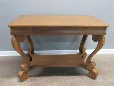 Vintage Library/Parlor Table