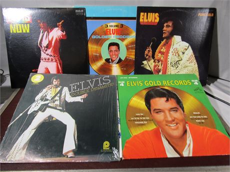 Vintage Elvis Vinyl Records