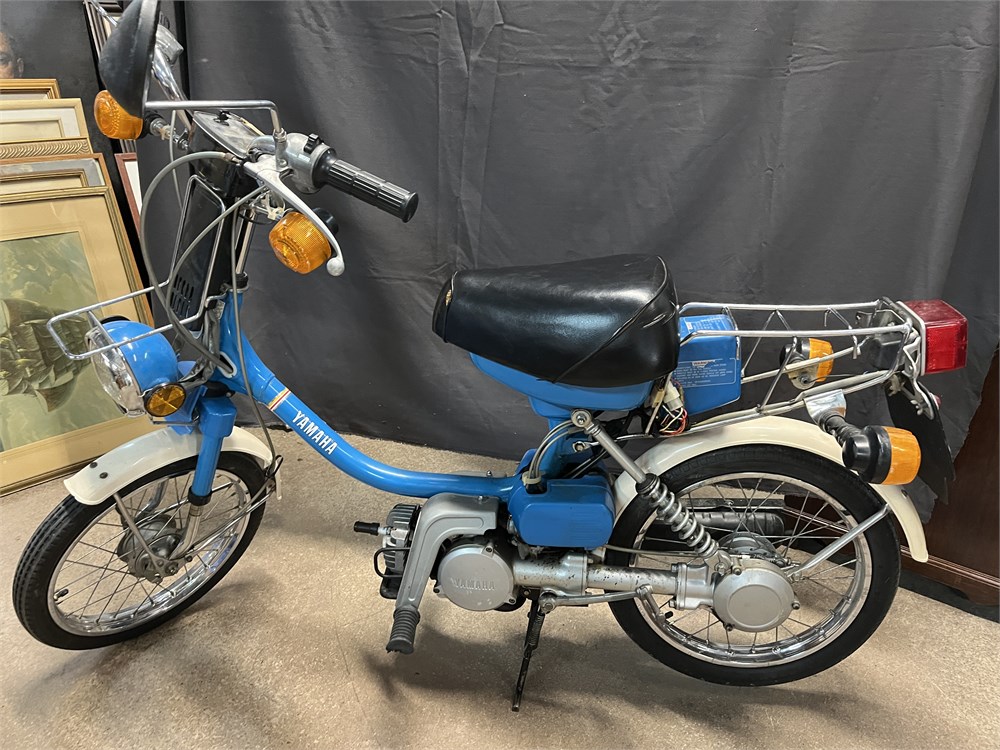 Transitional Design Online Auctions - Yamaha Yamahopper QT50 - Moped ...