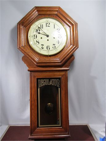 Ridgeway Lon Drop Schooh Clock, 1981
