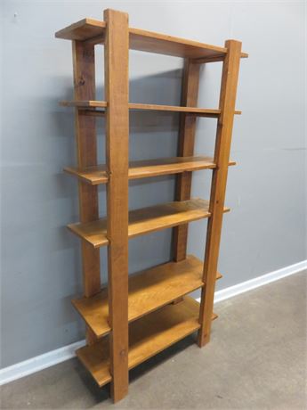 Wooden Shelf Rack