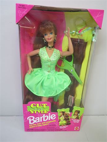 1994 Cut and Style Barbie Doll