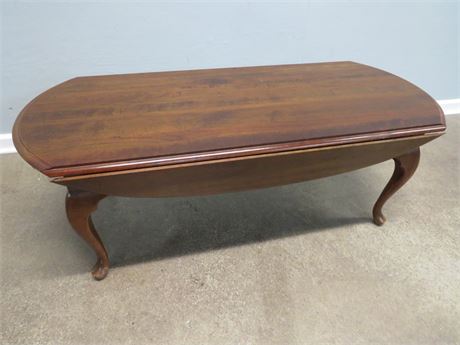 Queen Anne Drop Leaf Coffee Table