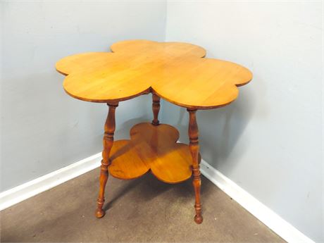 Clover Shaped Accent / Side Table