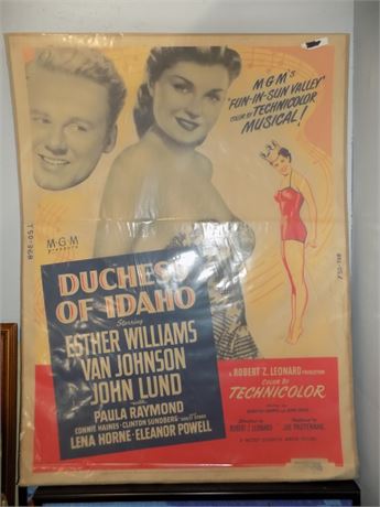 Duchess of Idaho Movie Poster