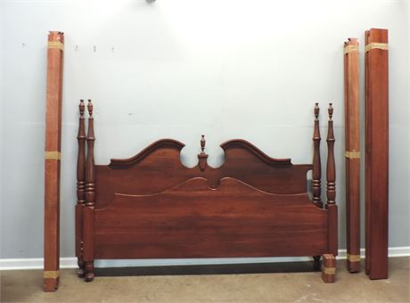 King Size Cherry Four Poster Bed