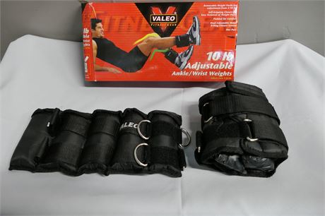 Valero 10lb. Adjustable Ankle / Wrist Weights