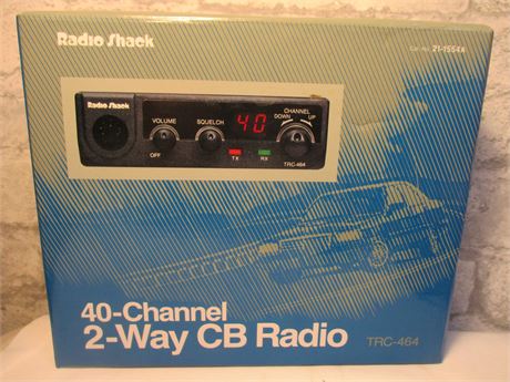 40 Channel Radio Shack 2 way CB Radio Model #464