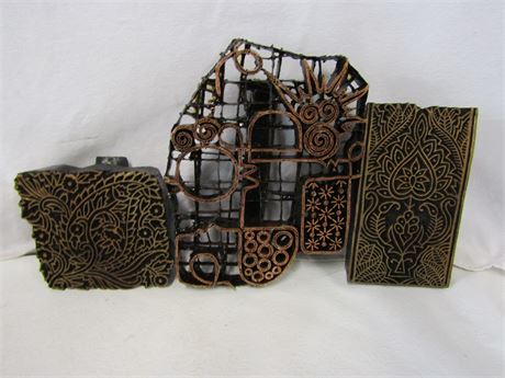 Arhaus Carved Iron Stamps