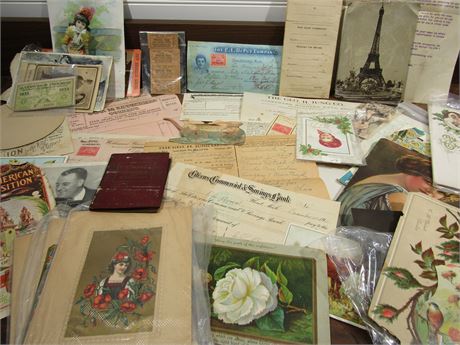 Vintage Letters, Cards and Ephemera
