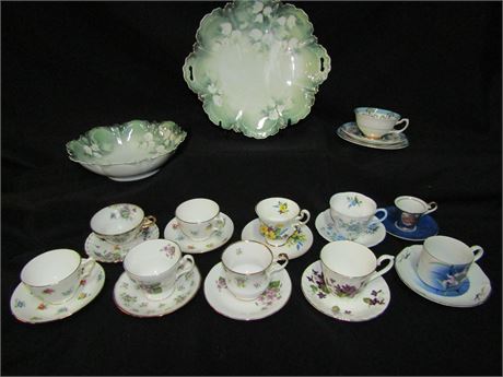 Tea Cup and Saucer Collection