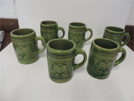 Nelson McCoy Stoneware Mugs