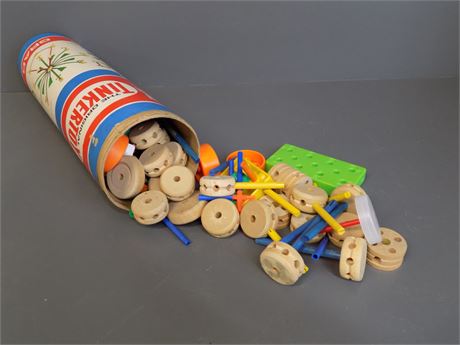 Transitional Design Online Auctions - Tinkertoy Construction Set