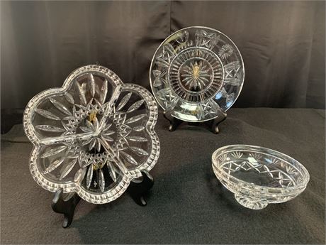 Waterford Glass Serving Pieces