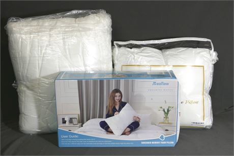 Down Alternative Comforter & Pillow Lot