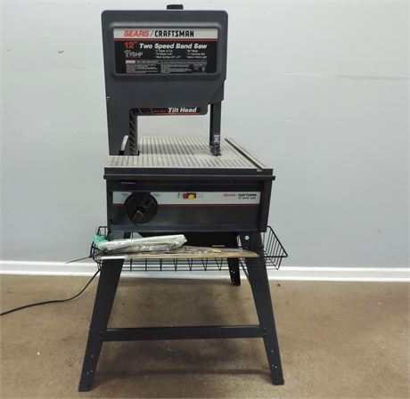Sears CRAFTSMAN 12" Two Speed Band Saw