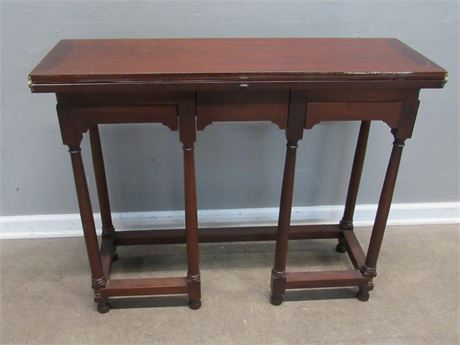Sofa/Console Table with Folding Top