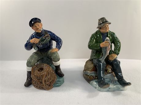 ROYAL DOULTON Figurines A Good Catch The Lobster Man