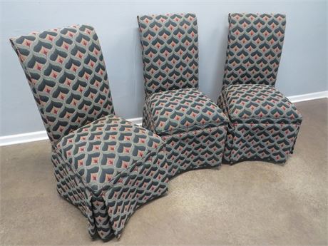 Skirted Parsons Chairs