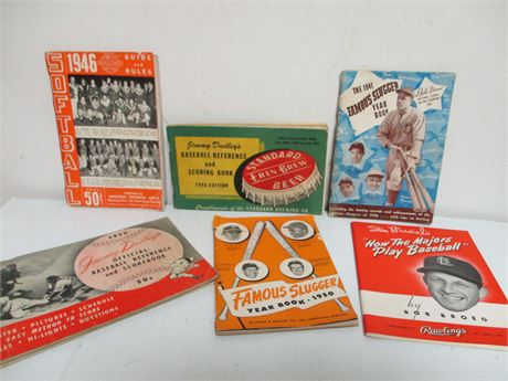 1940's & 50's Sports Books