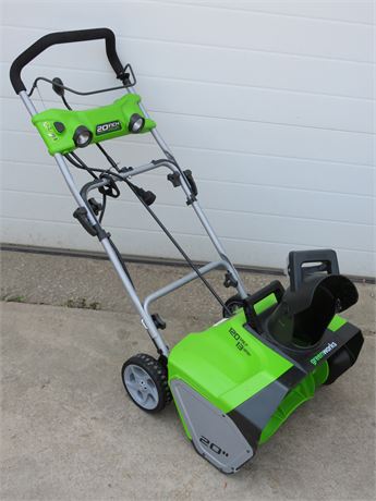 GREENWORKS Electric Snow Thrower