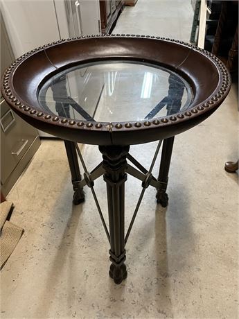 Round Top Accent Table
