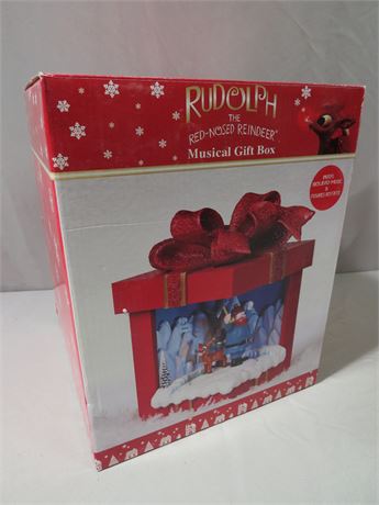 Rudolph The Red Nosed Reindeer Animated Gift Box